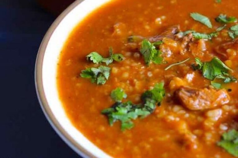 chorba frik Soupe traditionnelle algérienne